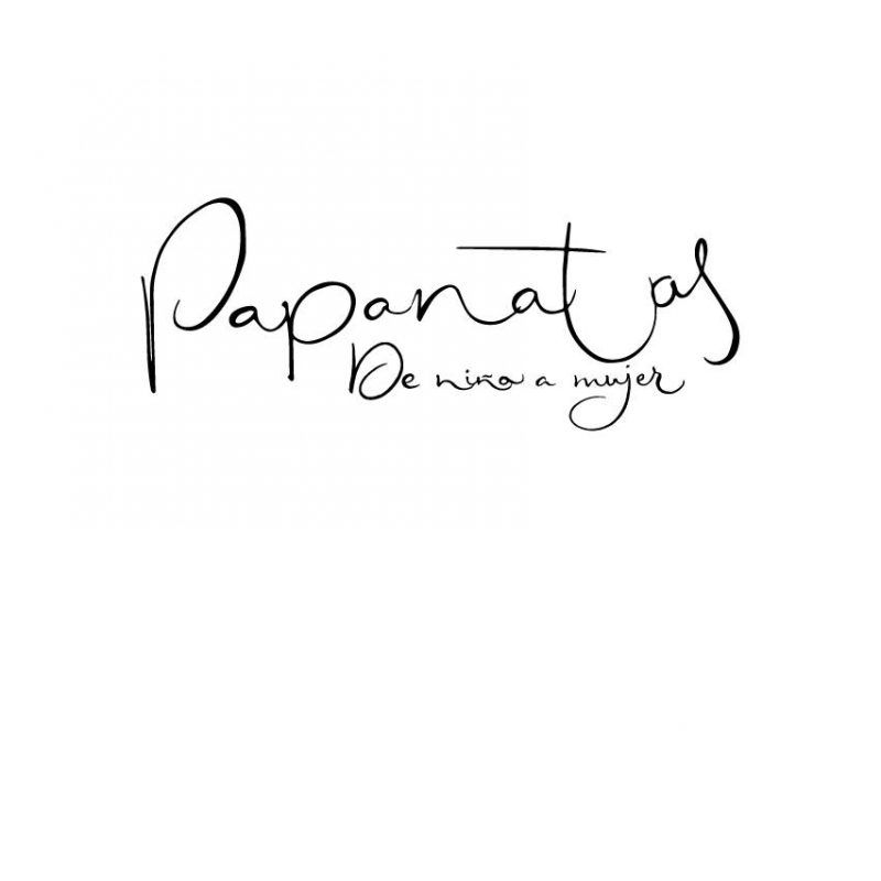 Logotipo caligrafiado Papanatas